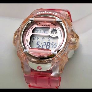 Casio Baby G Watch -BG-169R- EUC